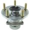 Centric Parts Hub & Bearing Assembly W/Abs Tone Ring, 406.46000E 406.46000E - alternate 6